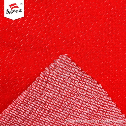 Newest comfortable Polyeste French Terryr Fabric